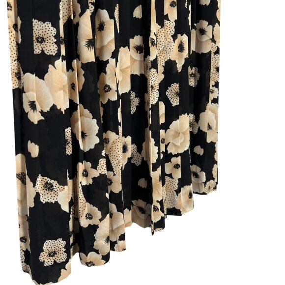 Vintage Pendleton Pleated Maxi Skirt Whimsigoth Sheer Indie Boho Asian Size 16 - Picture 3 of 8